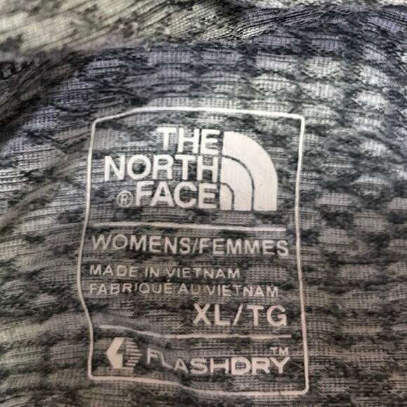 The North Face Flash Dry Womens Gray Long Sleeve Hooded Hoodie Sweatshirt Top XL - Picture 3 of 4